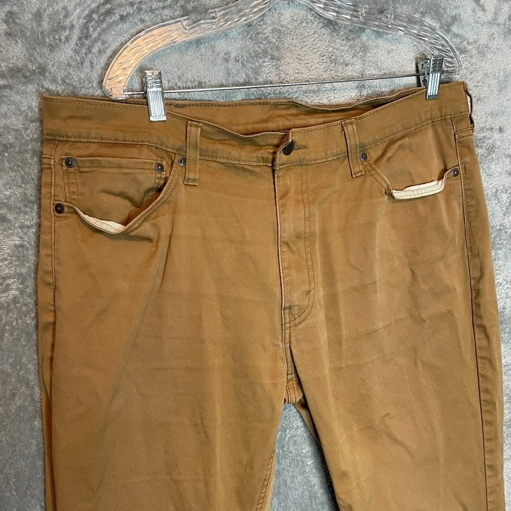 Levis 541 Mens Athletic Taper Brown Denim Jean‎ 38x31* Relaxed Casual Mid Rise